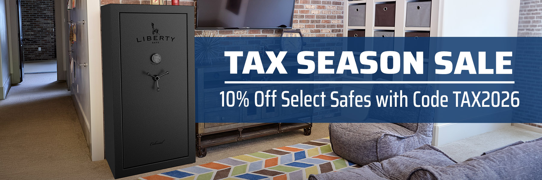 Liberty Safe Tax Season Sale from Liberty Safes of Delaware your Liberty Safe dealer in Delaware